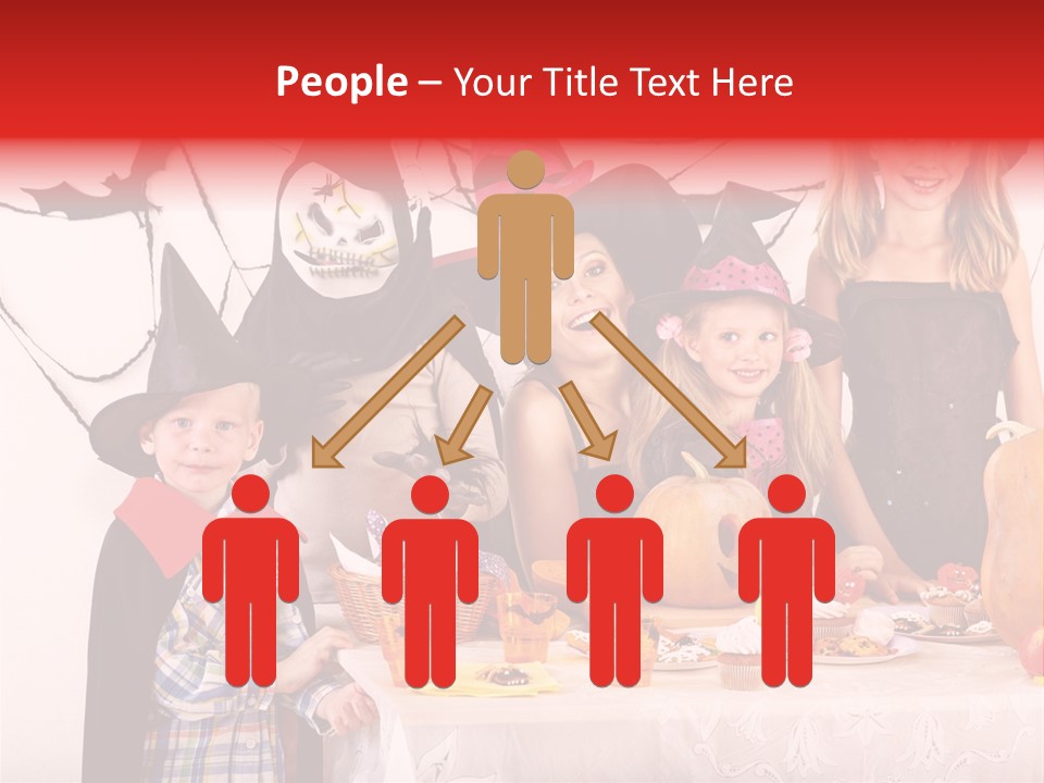 Bat Kid Autumn PowerPoint Template