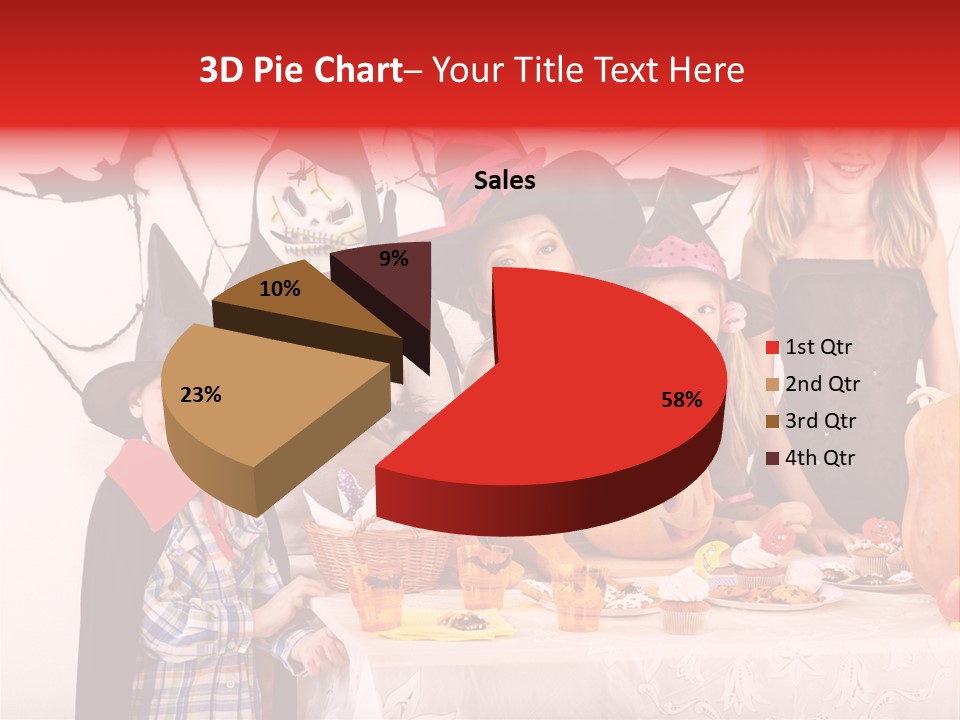 Bat Kid Autumn PowerPoint Template