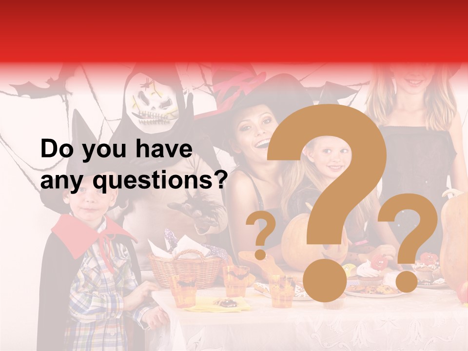 Bat Kid Autumn PowerPoint Template