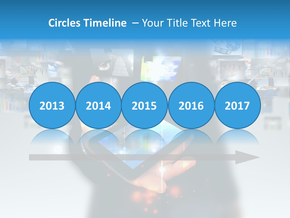 Internet Network Man PowerPoint Template