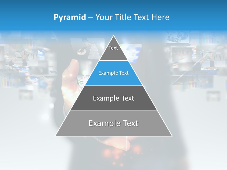 Internet Network Man PowerPoint Template