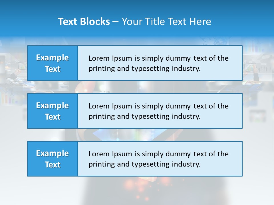 Internet Network Man PowerPoint Template