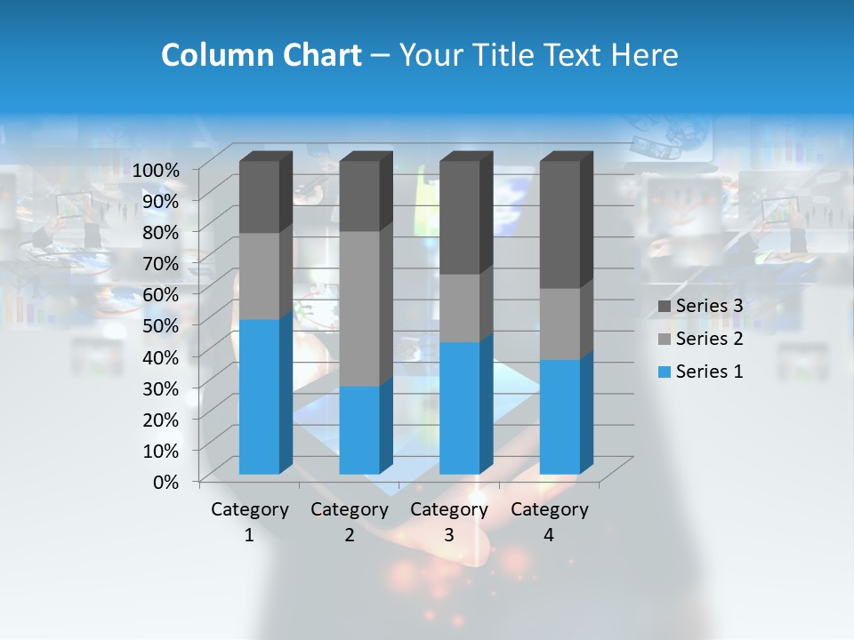 Internet Network Man PowerPoint Template