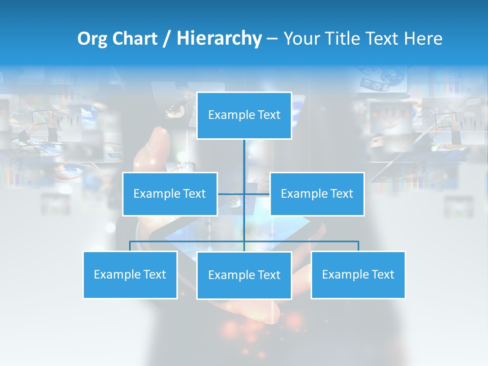Internet Network Man PowerPoint Template