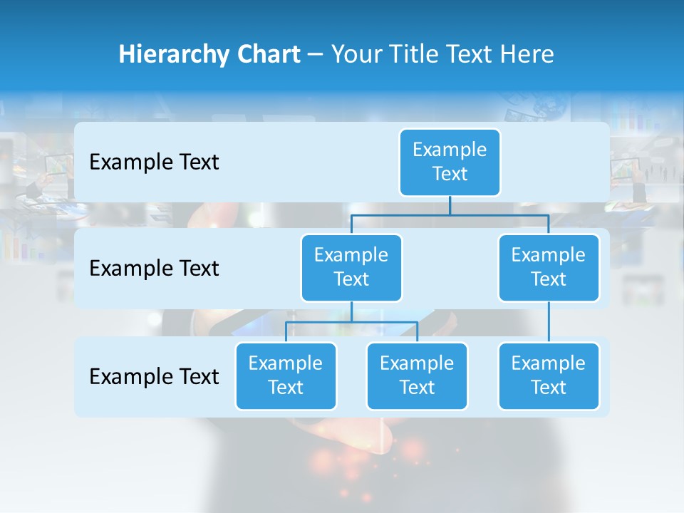 Internet Network Man PowerPoint Template