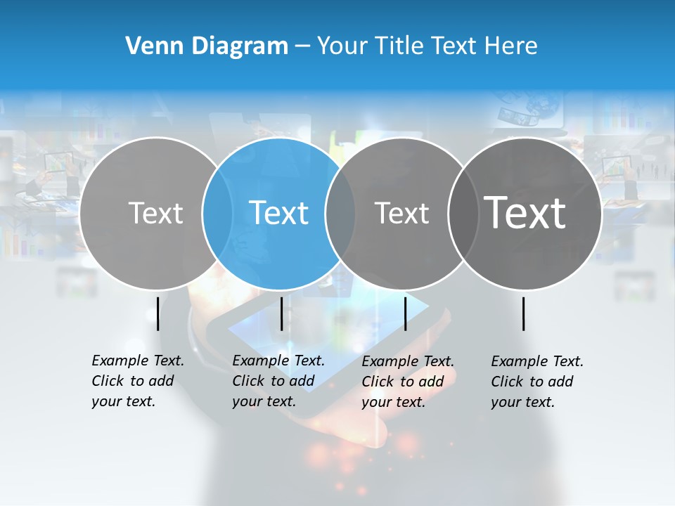 Internet Network Man PowerPoint Template