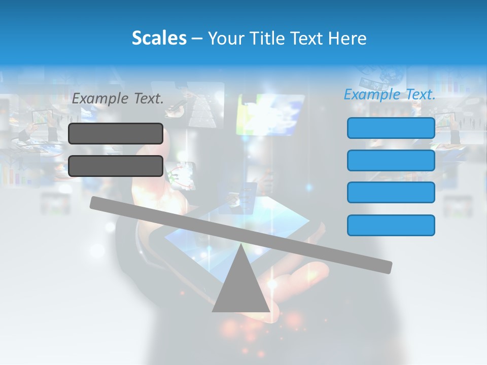 Internet Network Man PowerPoint Template