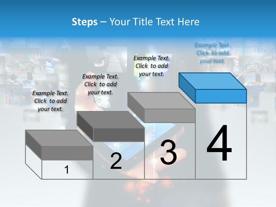 Internet Network Man PowerPoint Template