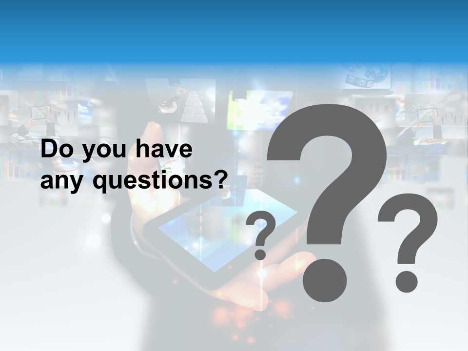 Internet Network Man PowerPoint Template