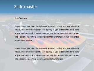 Car Show Old Timer Motor PowerPoint Template