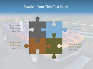 Car Show Old Timer Motor PowerPoint Template