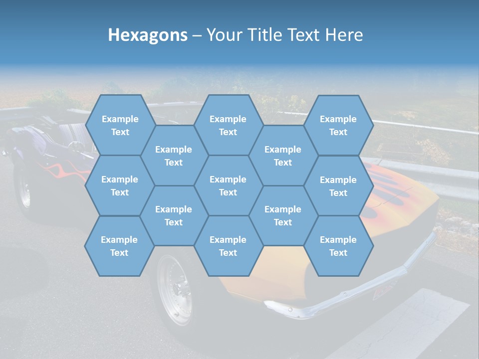 Car Show Old Timer Motor PowerPoint Template