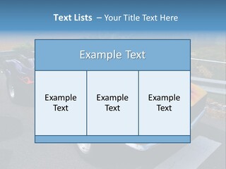 Car Show Old Timer Motor PowerPoint Template
