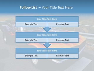 Car Show Old Timer Motor PowerPoint Template