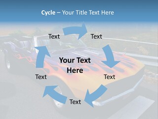 Car Show Old Timer Motor PowerPoint Template