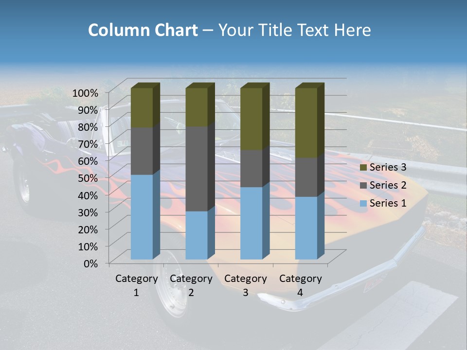 Car Show Old Timer Motor PowerPoint Template