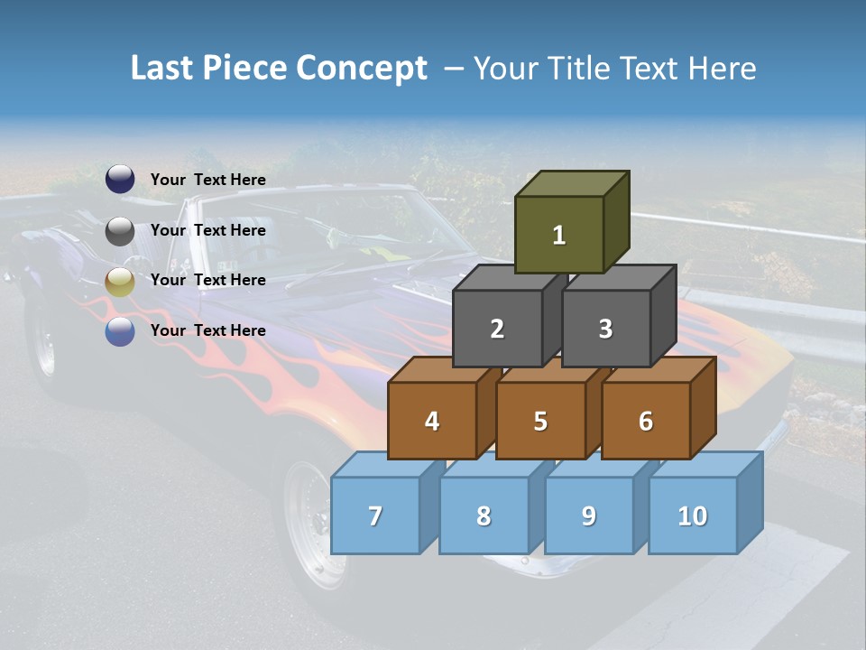 Car Show Old Timer Motor PowerPoint Template