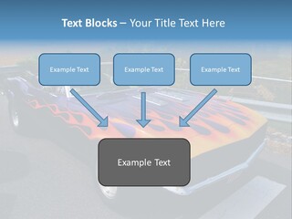 Car Show Old Timer Motor PowerPoint Template