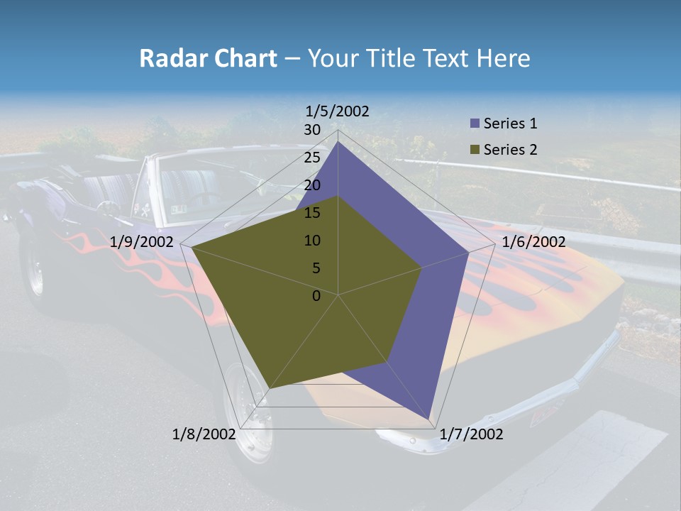 Car Show Old Timer Motor PowerPoint Template