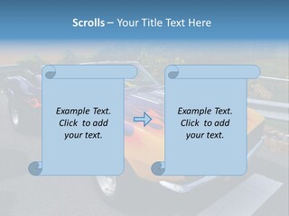 Car Show Old Timer Motor PowerPoint Template