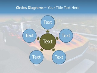 Car Show Old Timer Motor PowerPoint Template