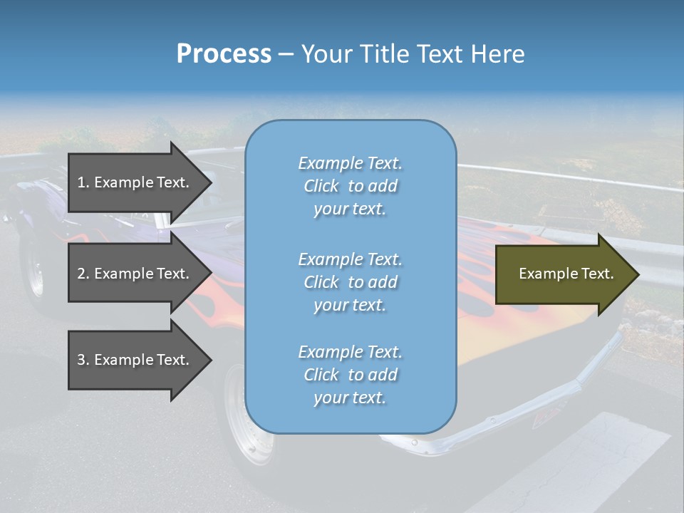 Car Show Old Timer Motor PowerPoint Template