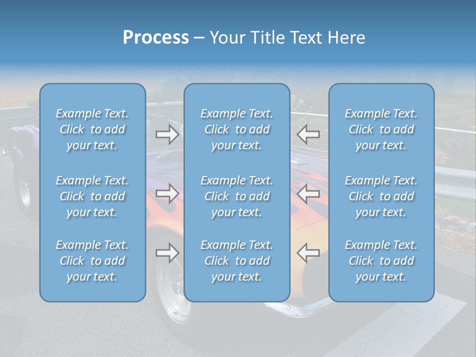 Car Show Old Timer Motor PowerPoint Template
