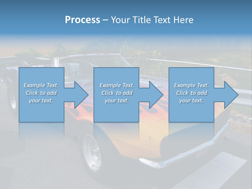 Car Show Old Timer Motor PowerPoint Template