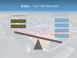 Car Show Old Timer Motor PowerPoint Template