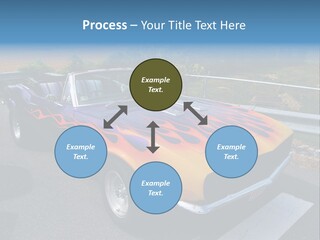 Car Show Old Timer Motor PowerPoint Template