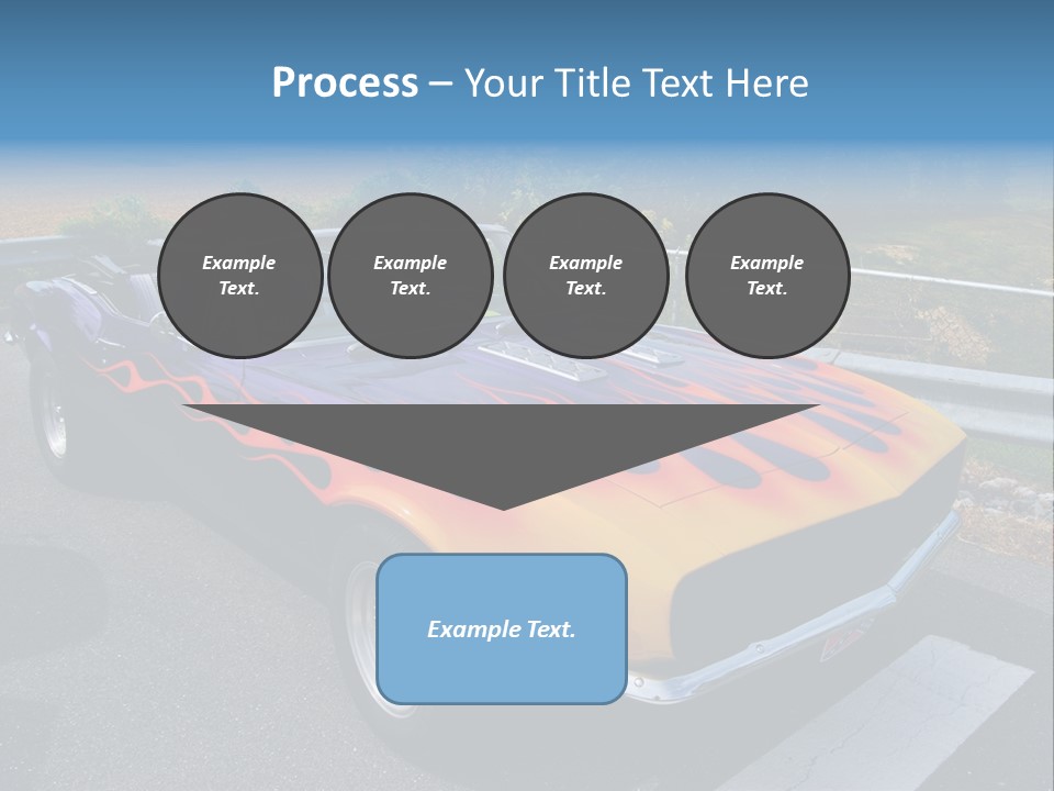 Car Show Old Timer Motor PowerPoint Template