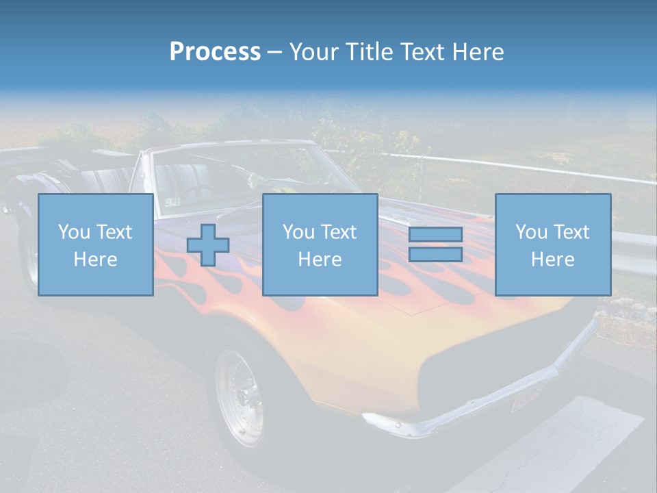 Car Show Old Timer Motor PowerPoint Template