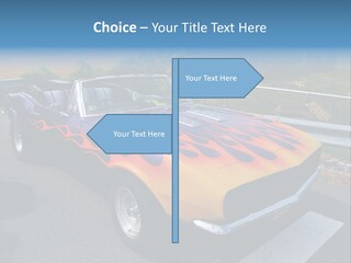 Car Show Old Timer Motor PowerPoint Template