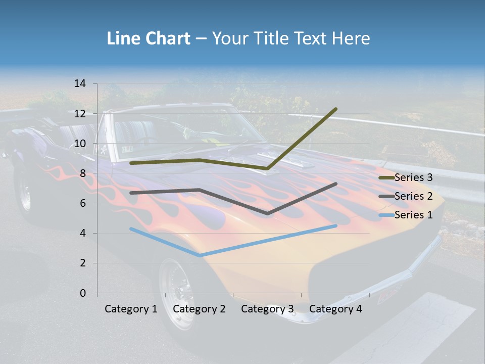 Car Show Old Timer Motor PowerPoint Template