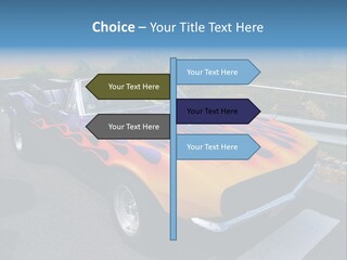 Car Show Old Timer Motor PowerPoint Template