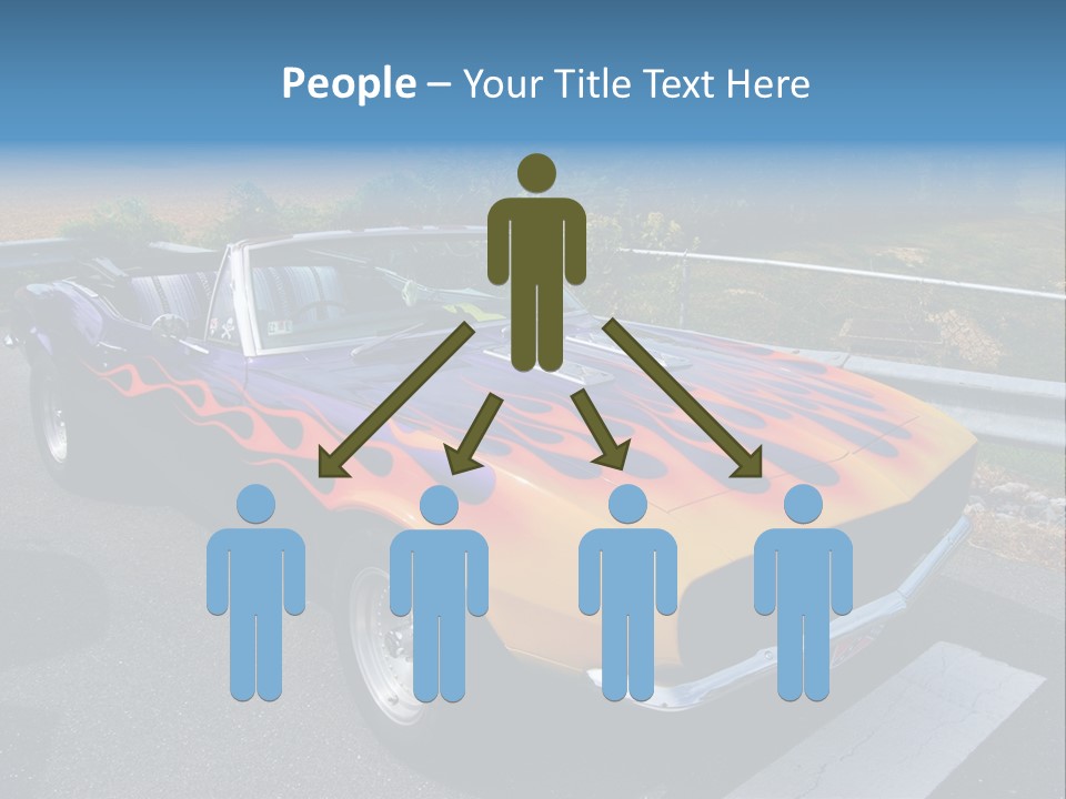 Car Show Old Timer Motor PowerPoint Template