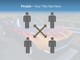 Car Show Old Timer Motor PowerPoint Template