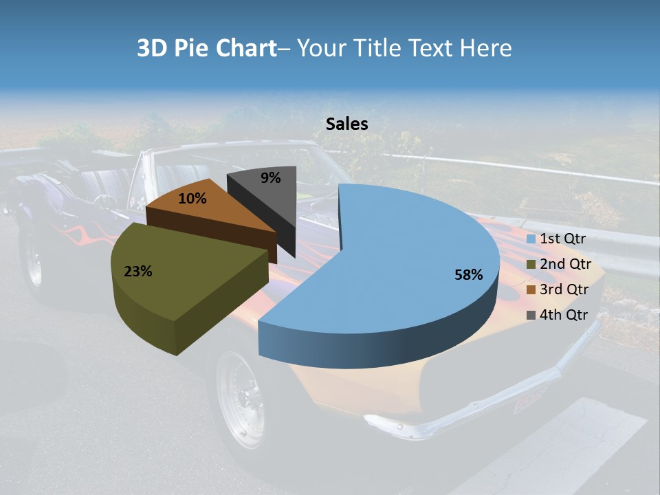 Car Show Old Timer Motor PowerPoint Template