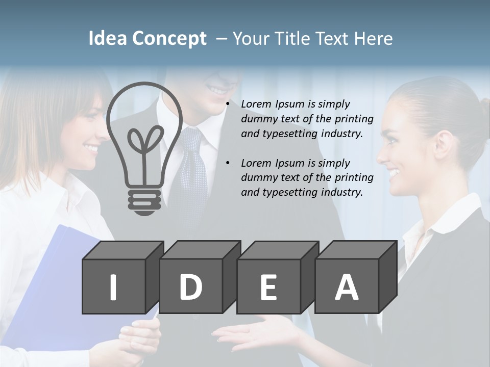 Consultant Consulting Group PowerPoint Template
