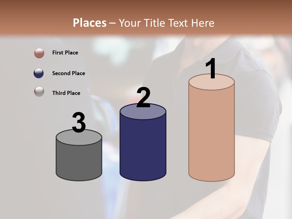 Driver Male Automobile PowerPoint Template