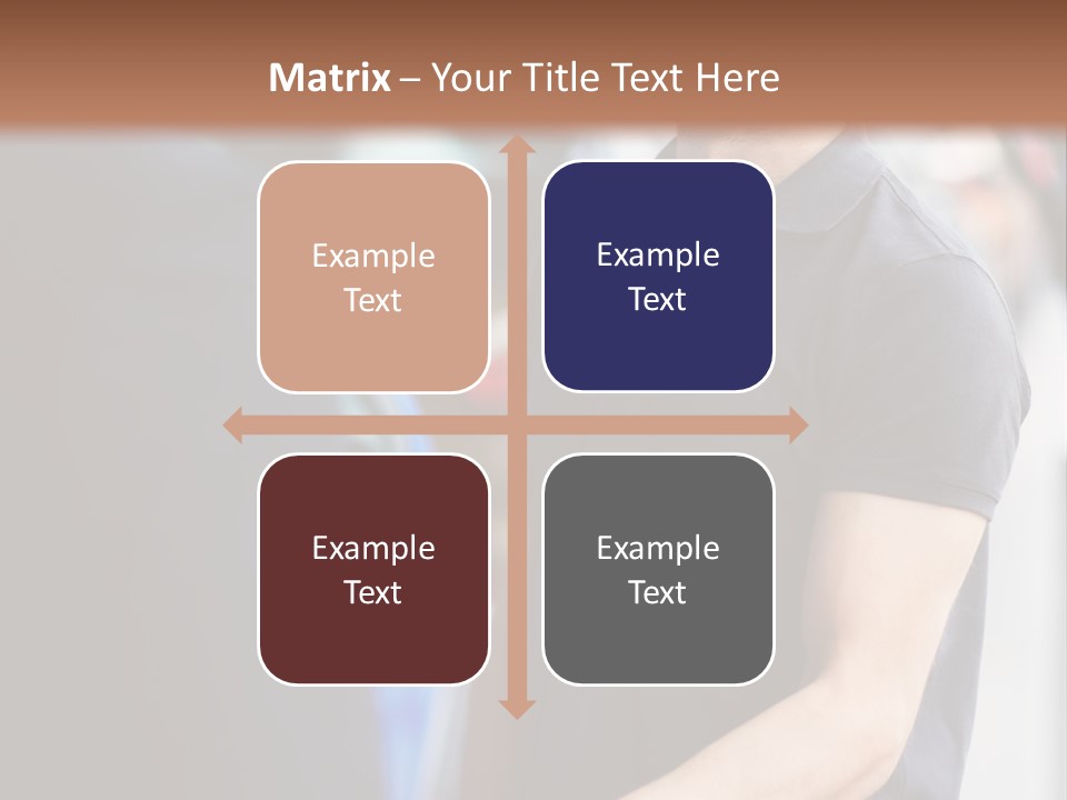 Driver Male Automobile PowerPoint Template