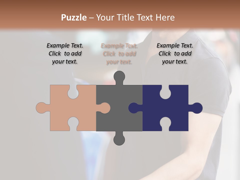 Driver Male Automobile PowerPoint Template