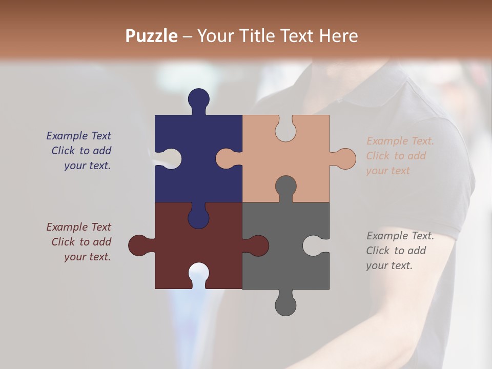 Driver Male Automobile PowerPoint Template