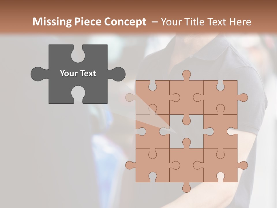 Driver Male Automobile PowerPoint Template