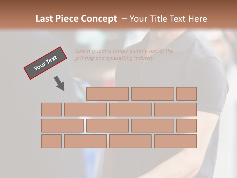 Driver Male Automobile PowerPoint Template