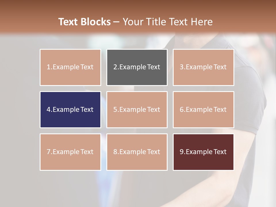 Driver Male Automobile PowerPoint Template