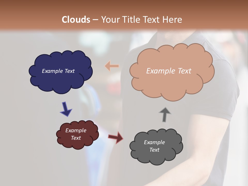 Driver Male Automobile PowerPoint Template