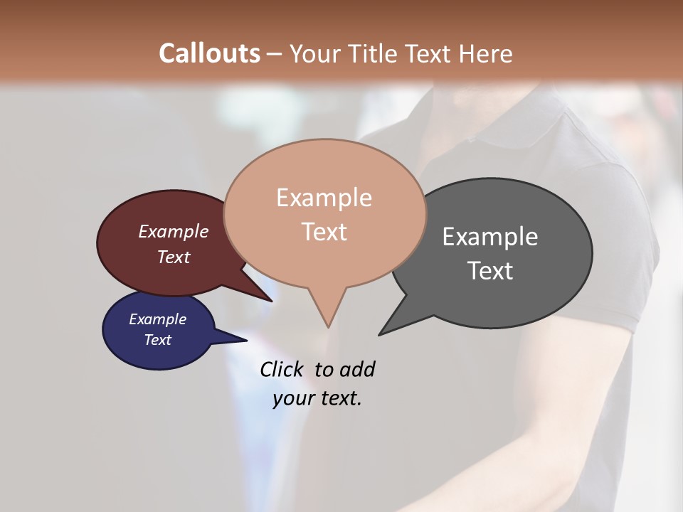 Driver Male Automobile PowerPoint Template