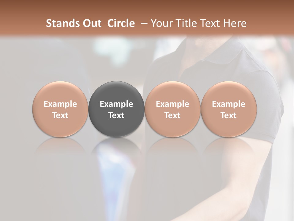 Driver Male Automobile PowerPoint Template