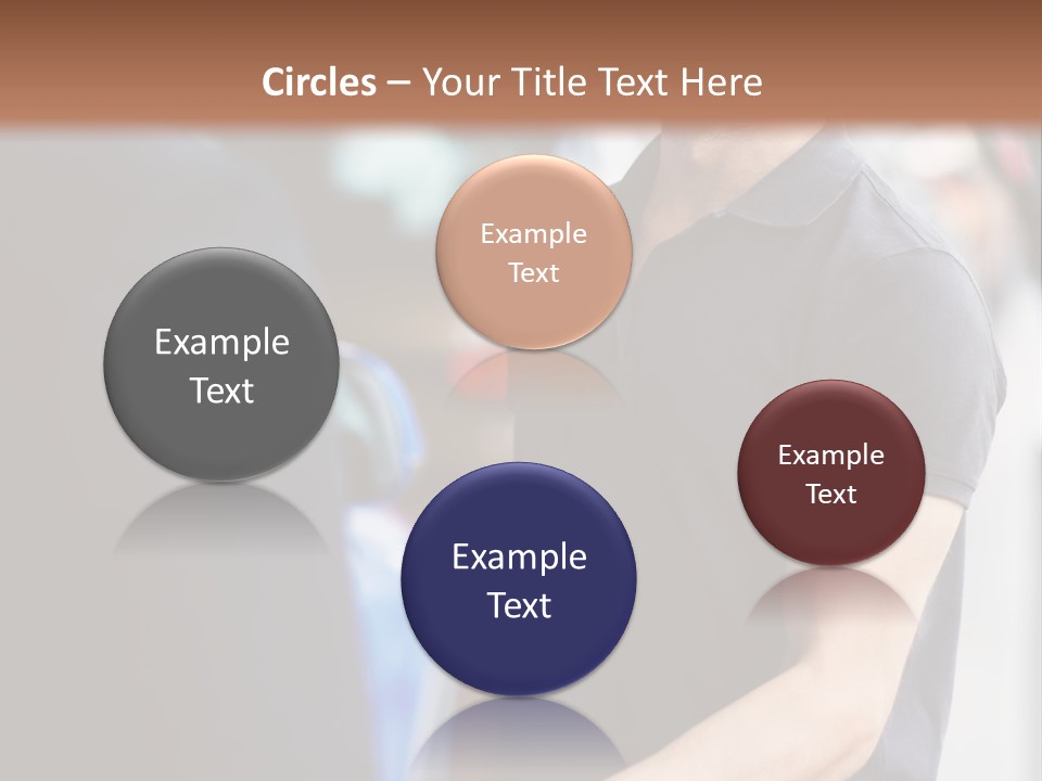 Driver Male Automobile PowerPoint Template